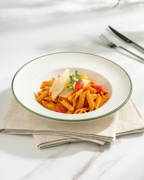 Domates Soslu Tam Buğday Makarna