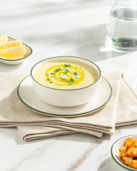 Dereotlu Kabak Çorbası